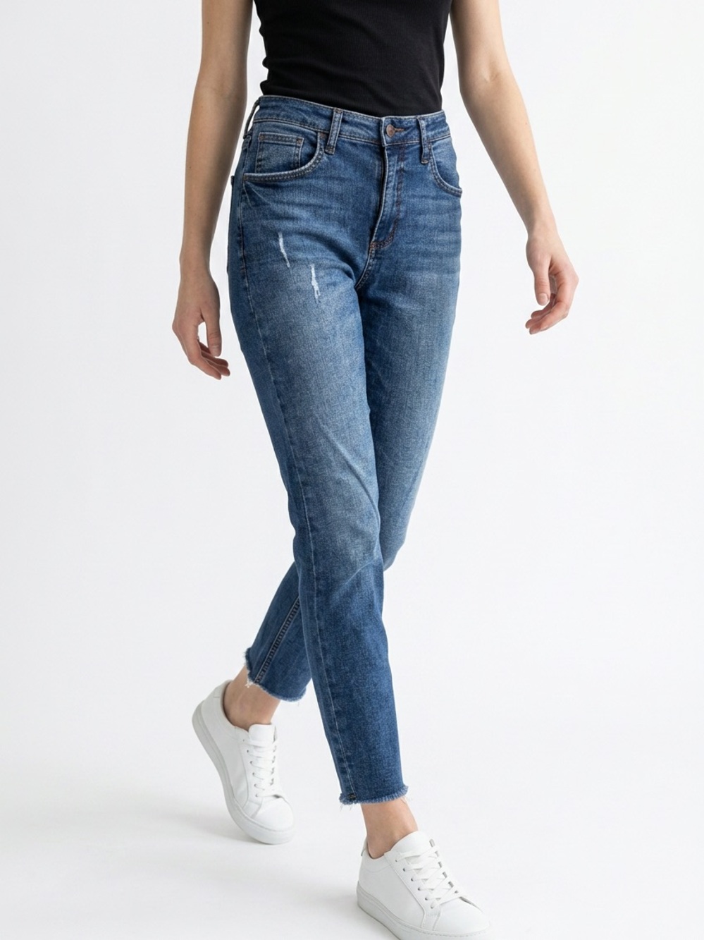 BP | Cropped High-Rise Slim Straight Ankle Jeans Women’s Size 29 (8)